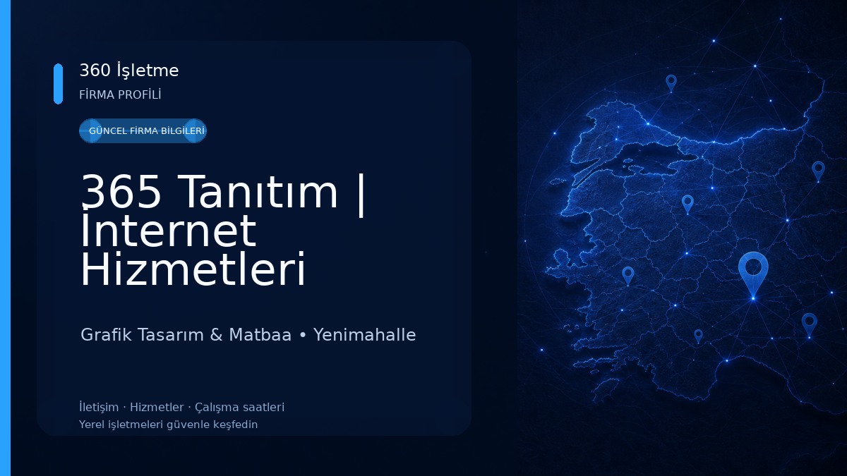 365 Tanıtım | İnternet Hizmetleri Ajansı