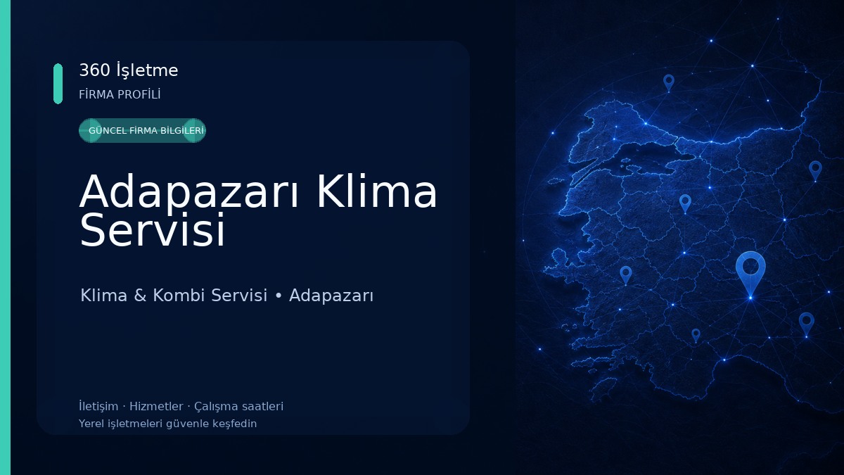 Adapazarı Klima Servisi Klima & Kombi Servisi