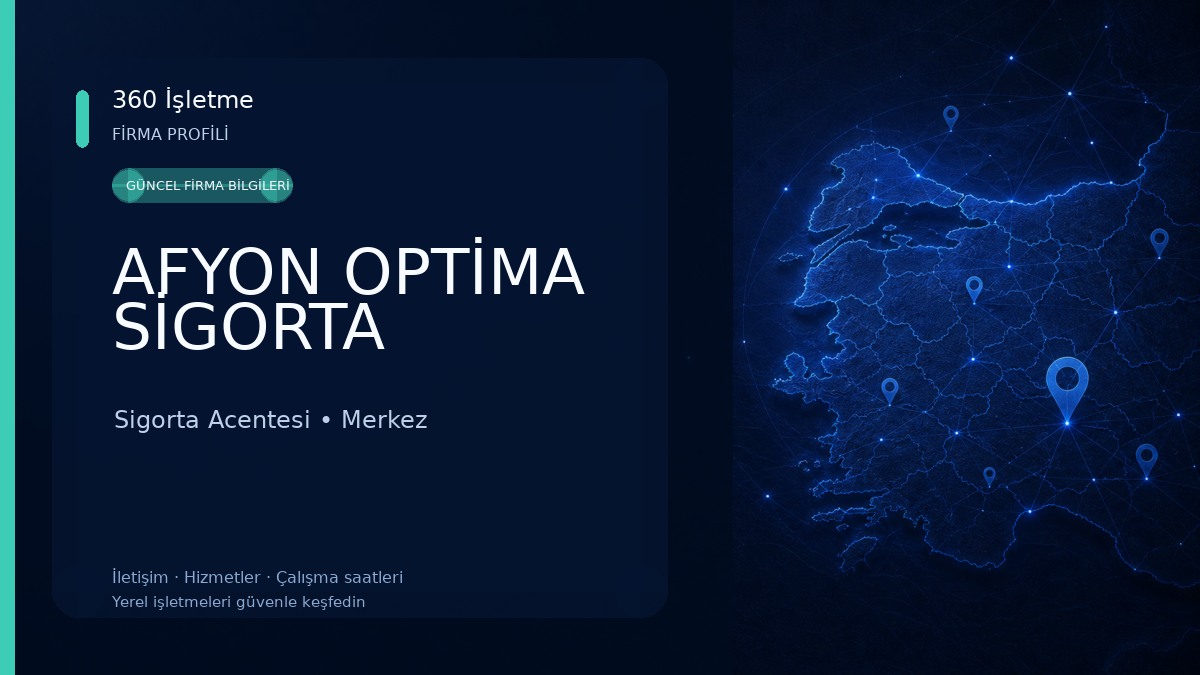 AFYON OPTİMA SİGORTA