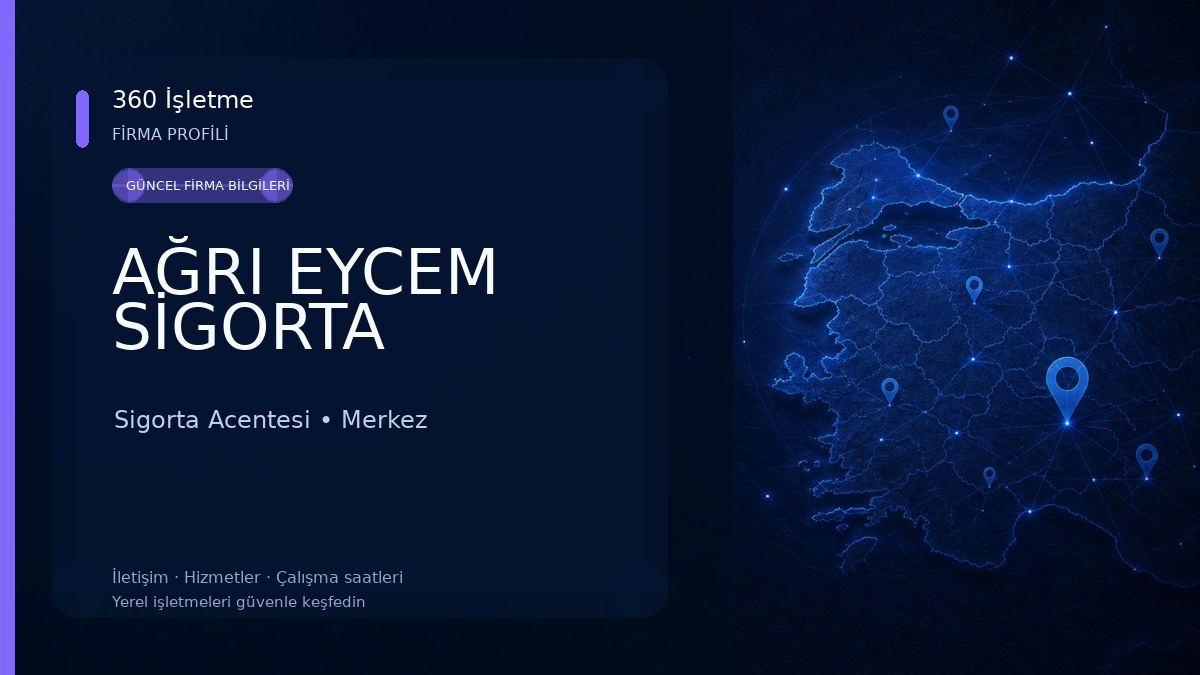 AĞRI EYCEM SİGORTA