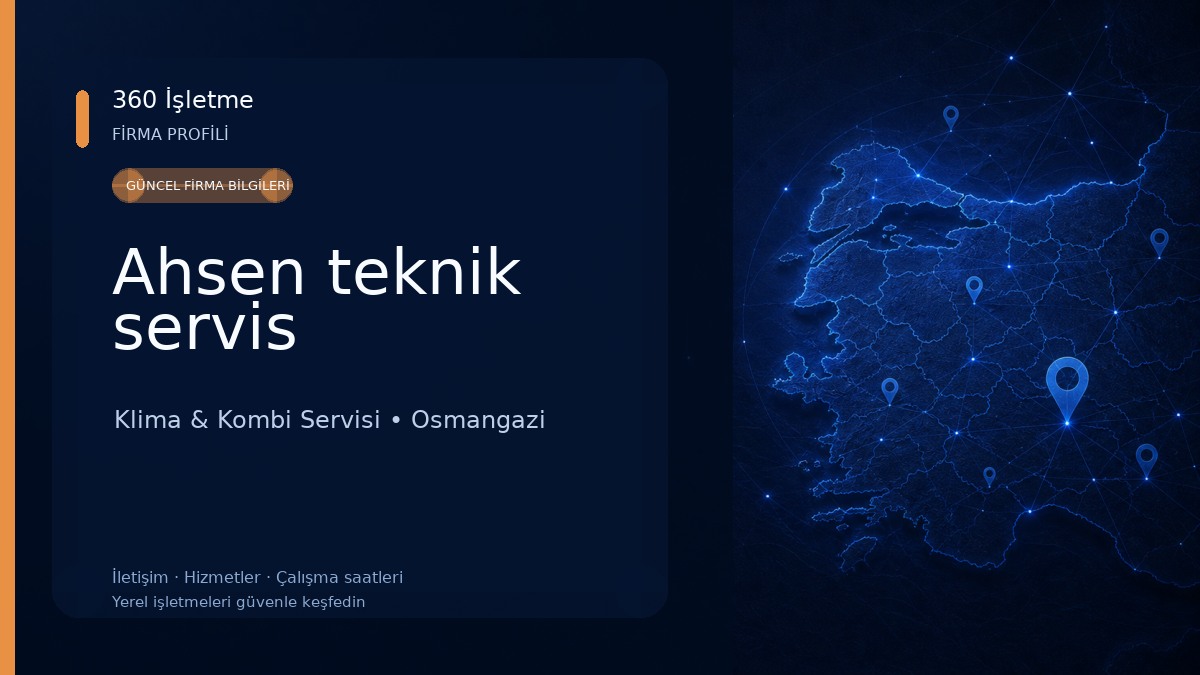 Ahsen teknik servis