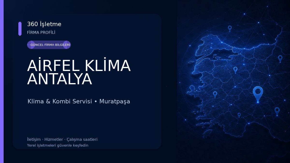 AİRFEL KLİMA ANTALYA
