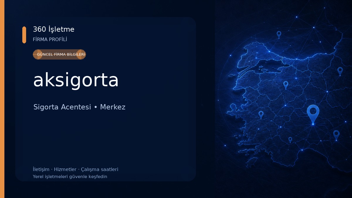 aksigorta Sigorta Acentesi