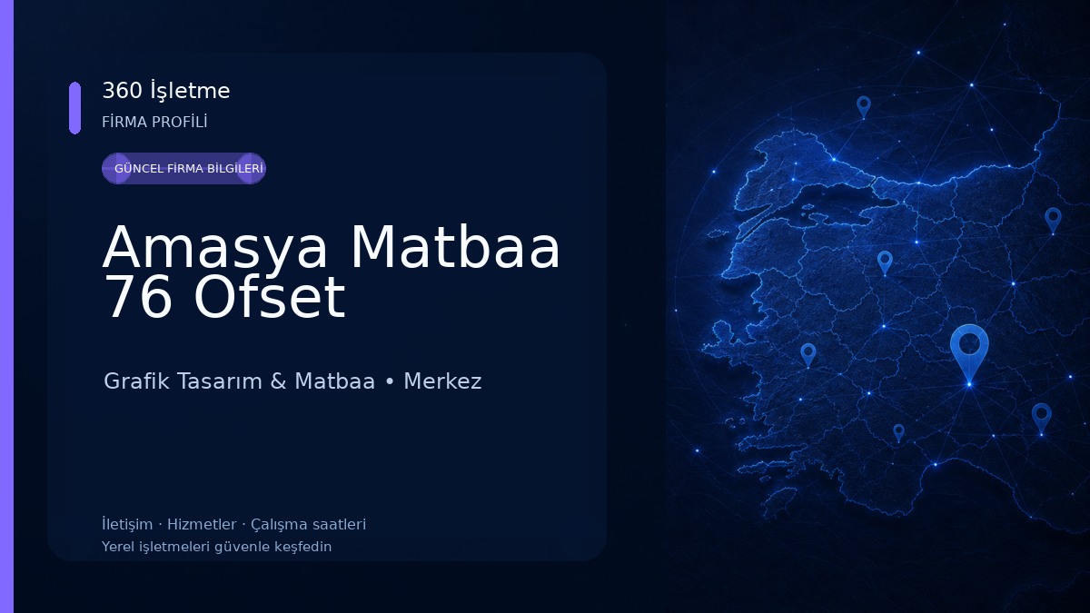 Amasya Matbaa 76 Ofset 