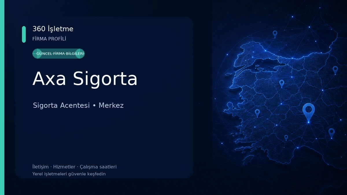 Axa Sigorta Sigorta Acentesi
