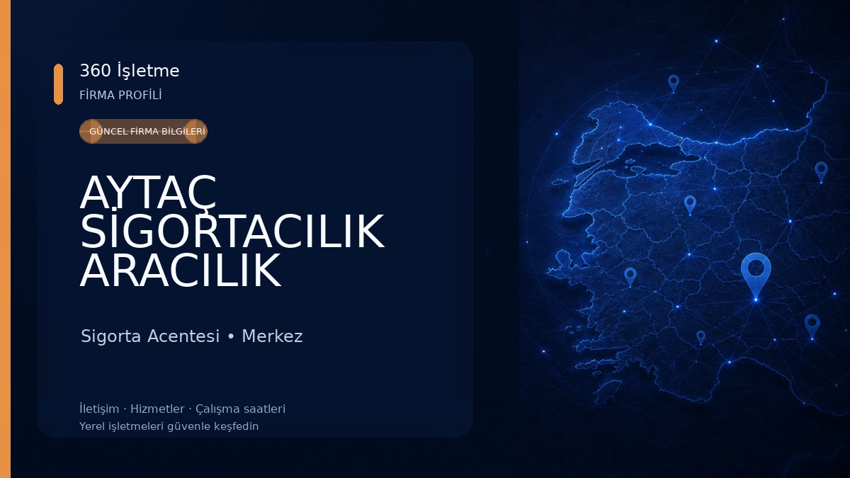 AYTAÇ SİGORTACILIK ARACILIK HİZMETLERİ Sigorta Acentesi