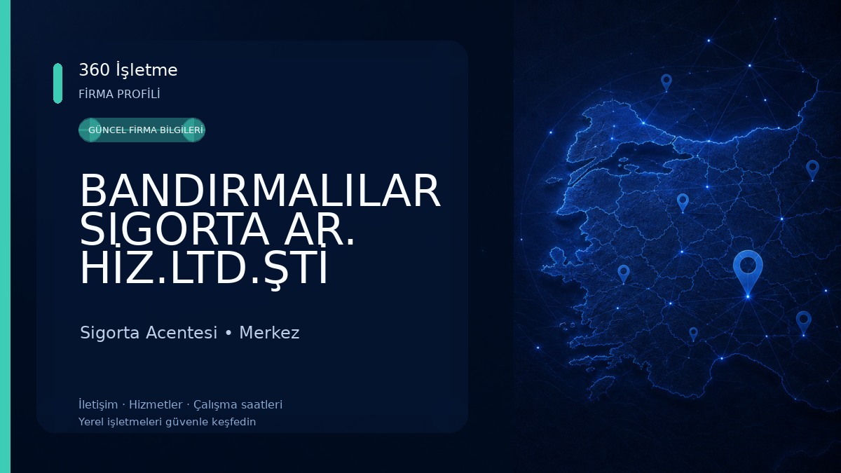 BANDIRMALILAR SIGORTA AR. HİZ.LTD.ŞTİ 