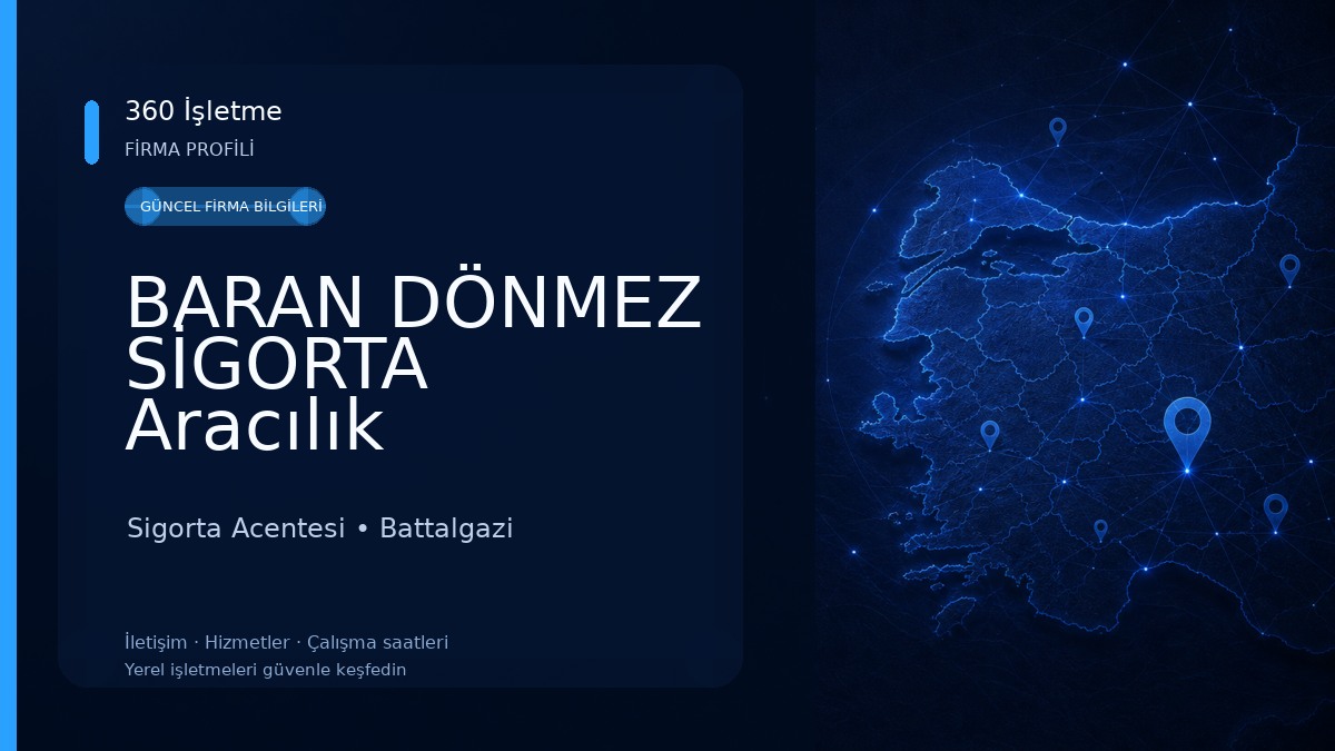 BARAN DÖNMEZ SİGORTA Aracılık Hizmetleri Limited Şirketi