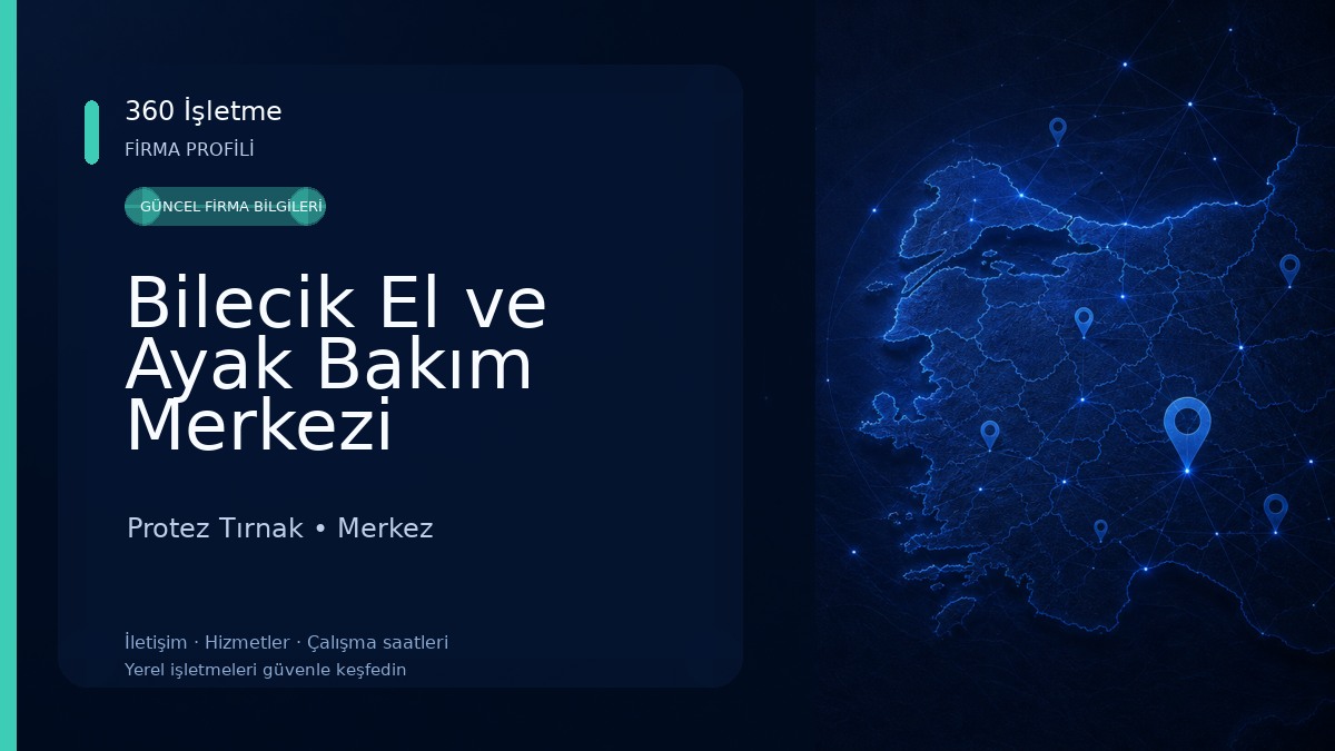 Bilecik El ve Ayak Bakım Merkezi Protez Tırnak