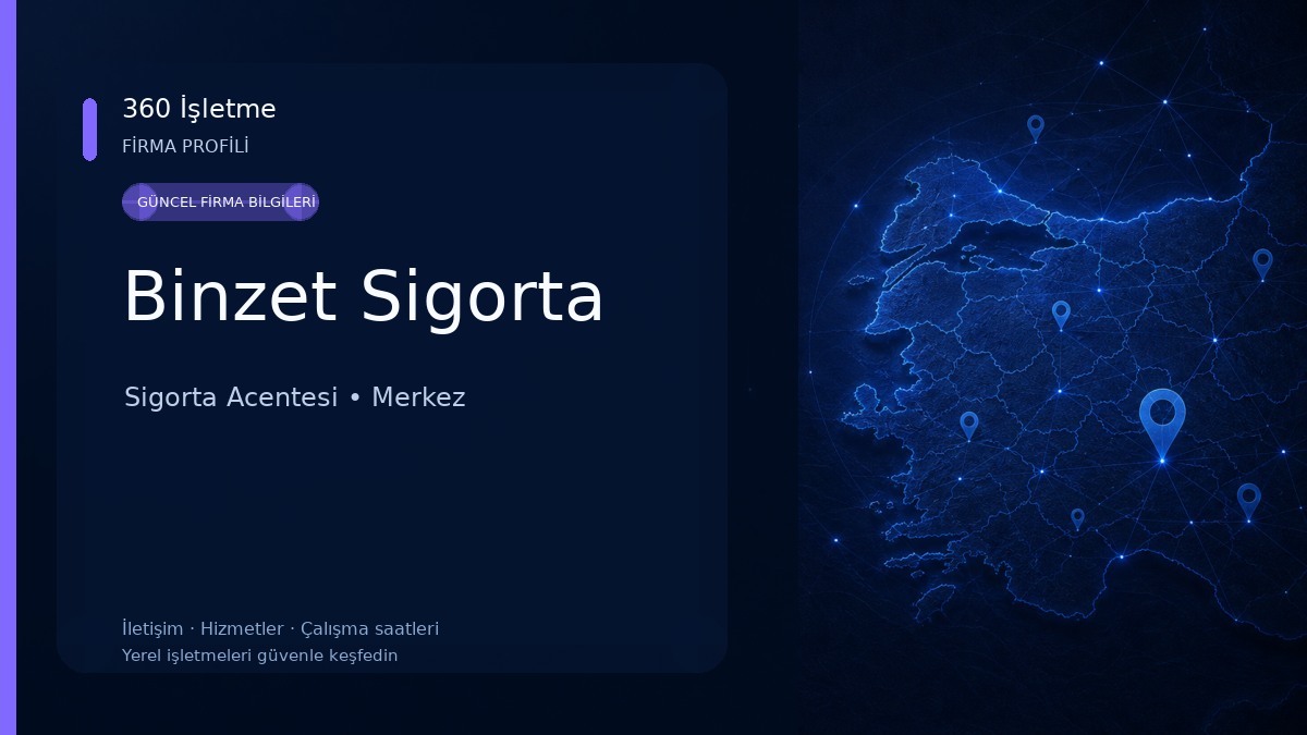 Binzet Sigorta Sigorta Acentesi