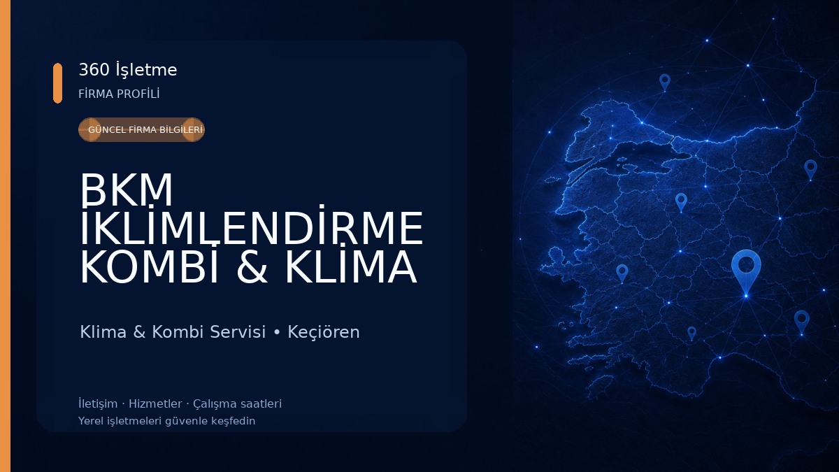 BKM İKLİMLENDİRME KOMBİ & KLİMA SERVİSİ Klima & Kombi Servisi