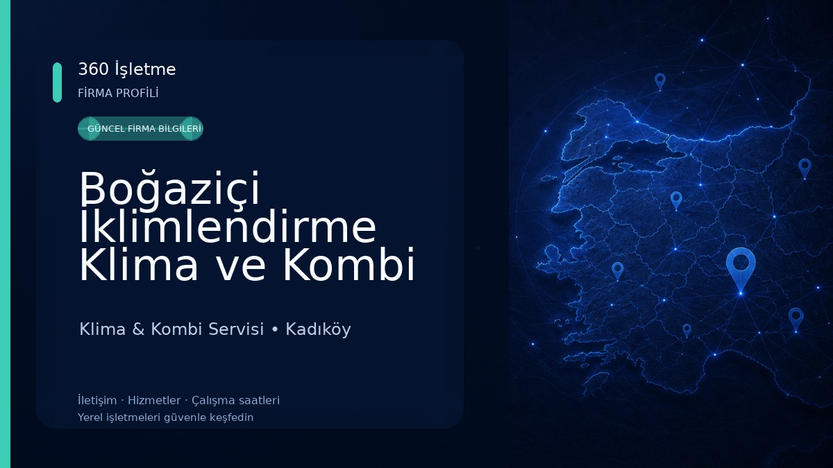 Boğaziçi İklimlendirme Klima ve Kombi Teknik Servis Merkezi Klima & Kombi Servisi