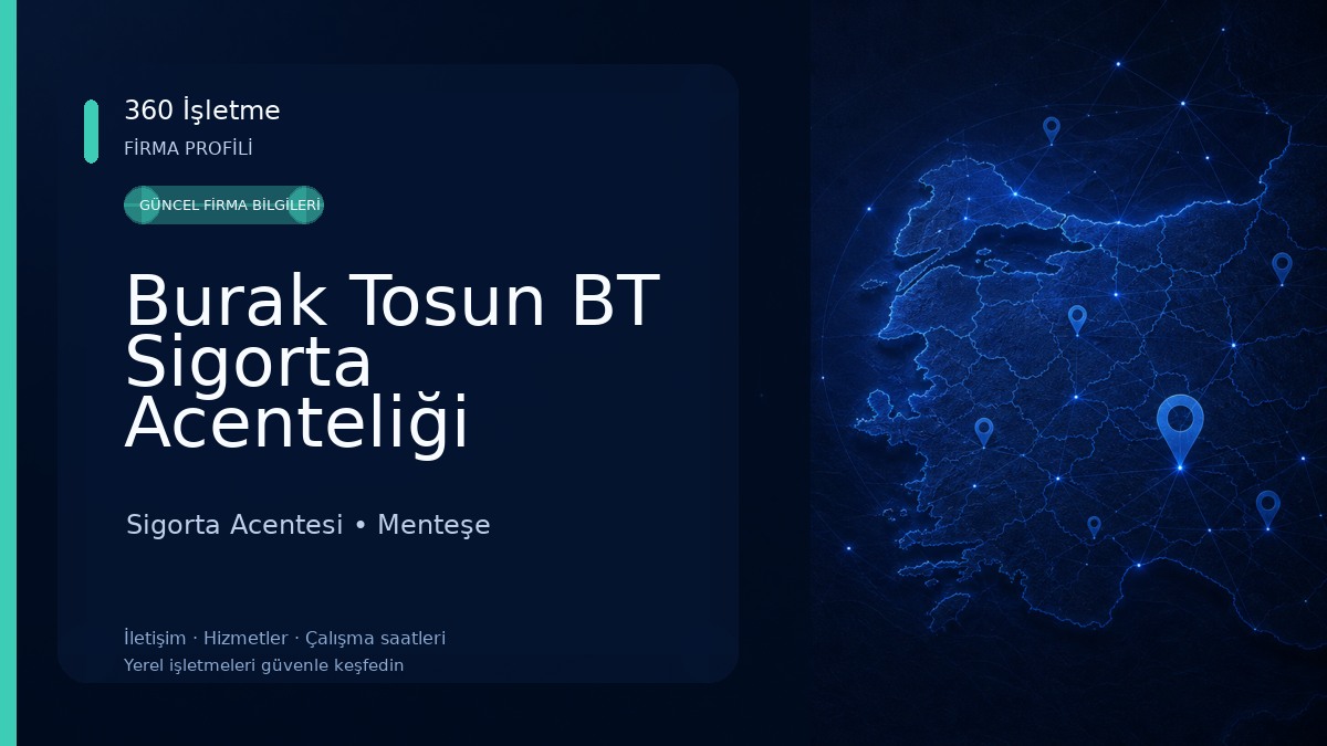 Burak Tosun BT Sigorta Acenteliği