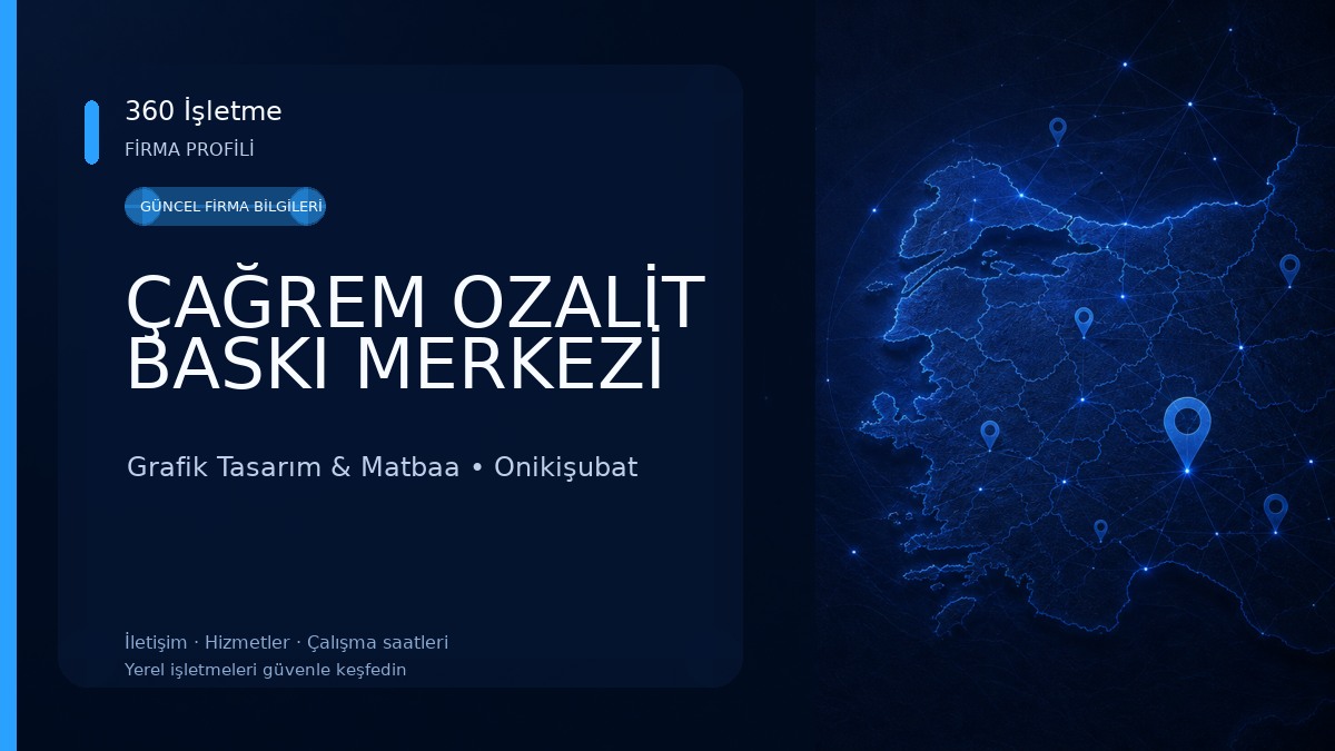 ÇAĞREM OZALİT BASKI MERKEZİ