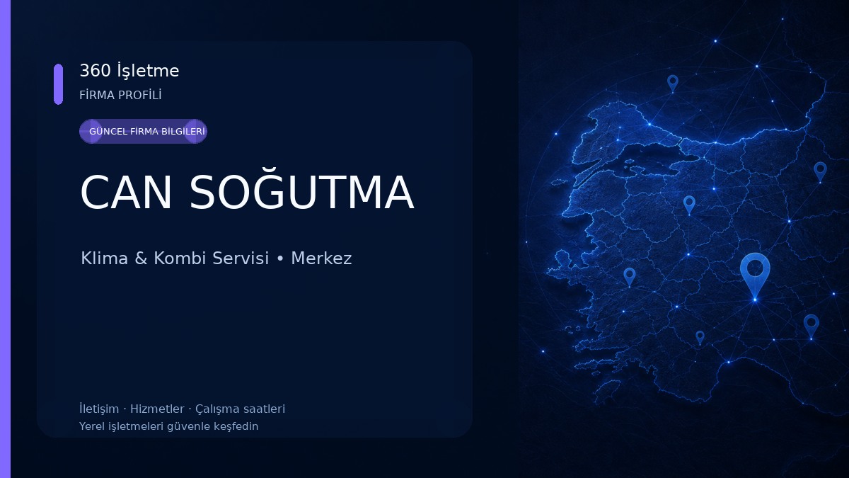 CAN SOĞUTMA Klima & Kombi Servisi