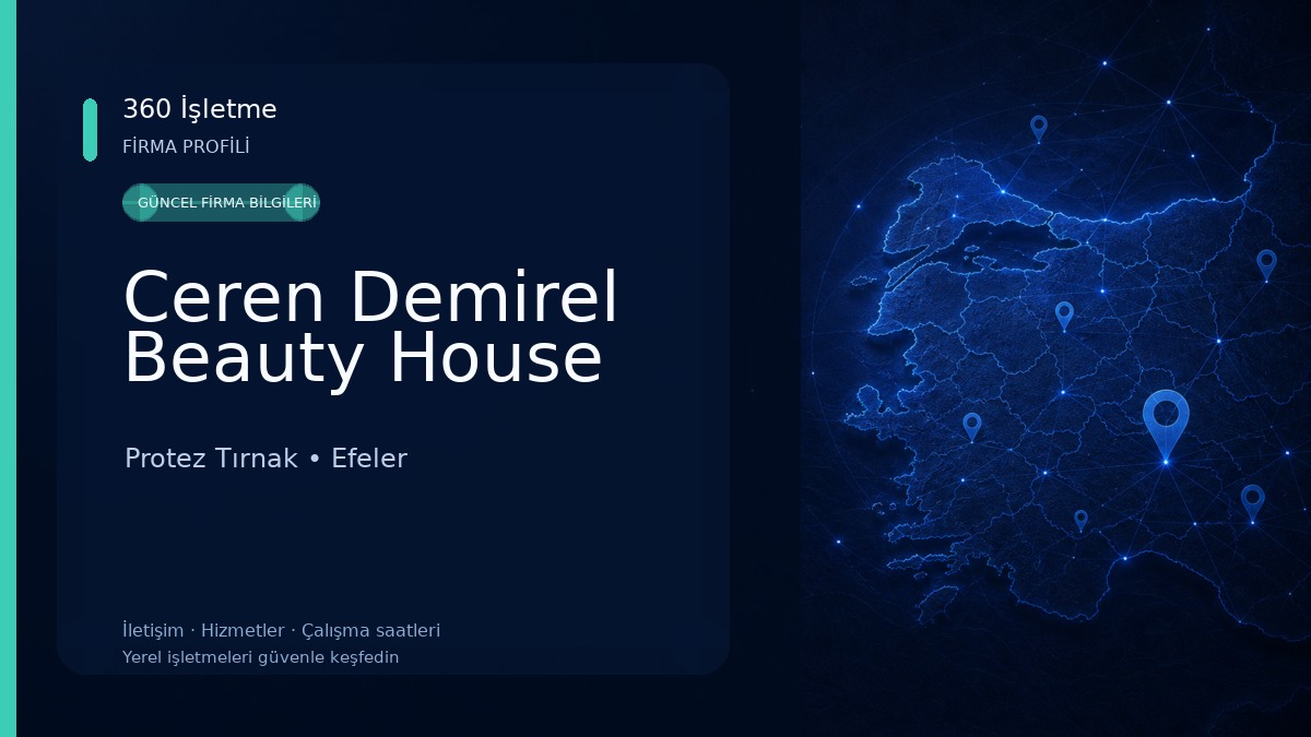 Ceren Demirel Beauty House Protez Tırnak