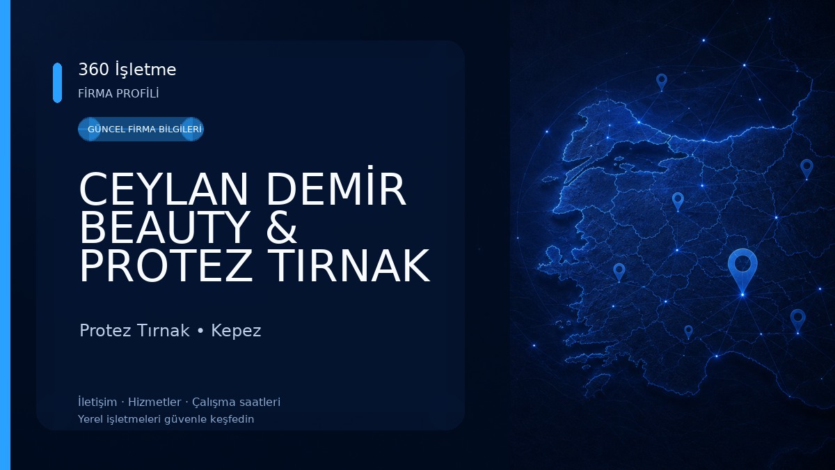 CEYLAN DEMİR BEAUTY & PROTEZ TIRNAK & İPEK KİRPİK Protez Tırnak
