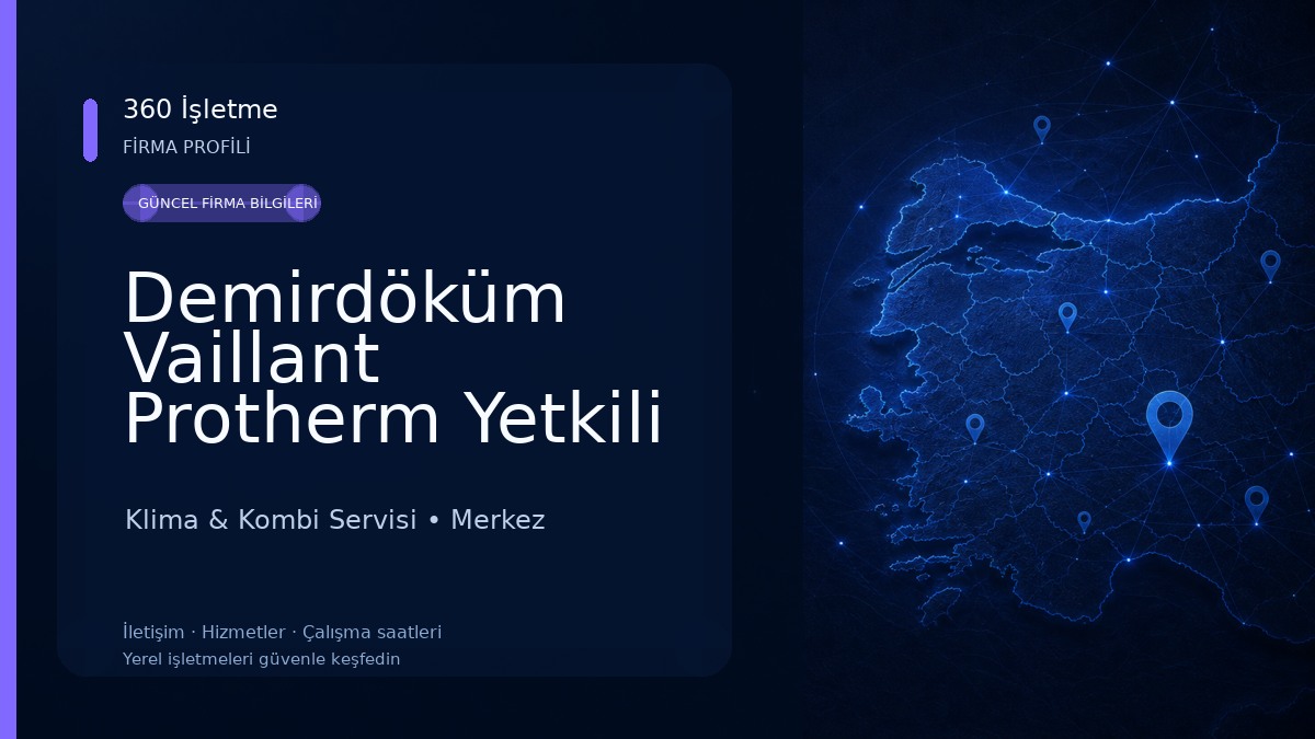 Demirdöküm Vaillant Protherm Yetkili Servisi Klima & Kombi Servisi