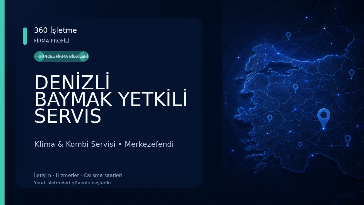 DENİZLİ BAYMAK YETKİLİ SERVİS Klima & Kombi Servisi