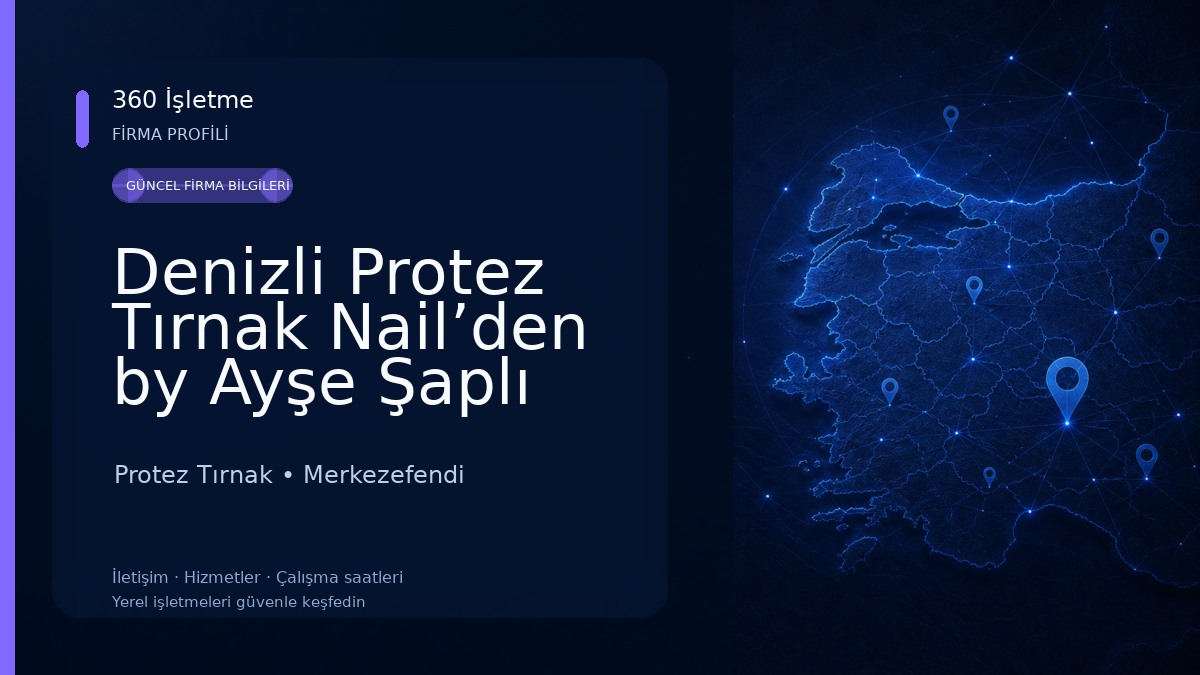 Denizli Protez Tırnak Nail’den by Ayşe Şaplı