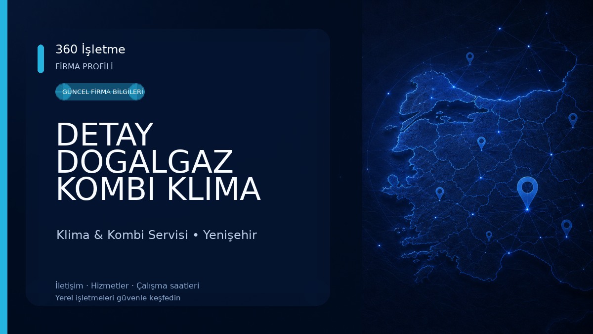 DETAY DOGALGAZ KOMBI KLIMA SERVISI Klima & Kombi Servisi