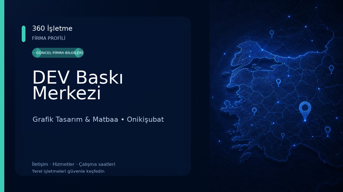 DEV Baskı Merkezi