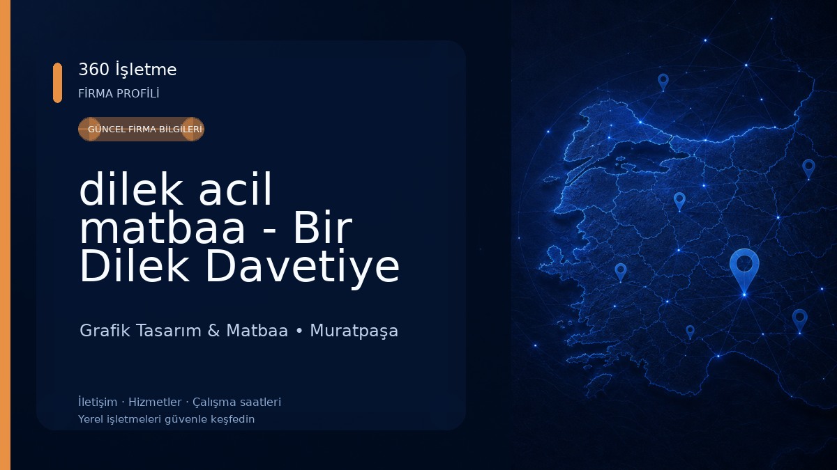 dilek acil matbaa - Bir Dilek Davetiye Antalya Invitation Center