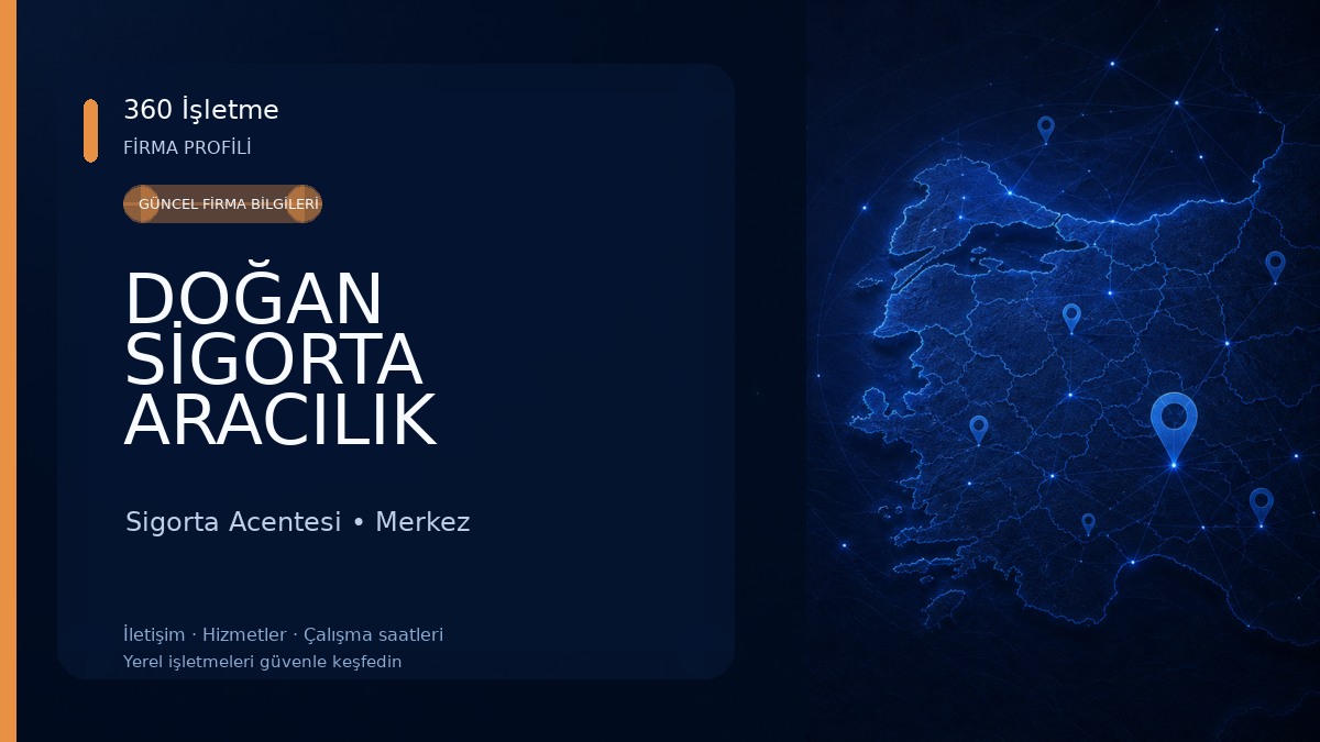 DOĞAN SİGORTA ARACILIK HİZMETLERİ Sigorta Acentesi