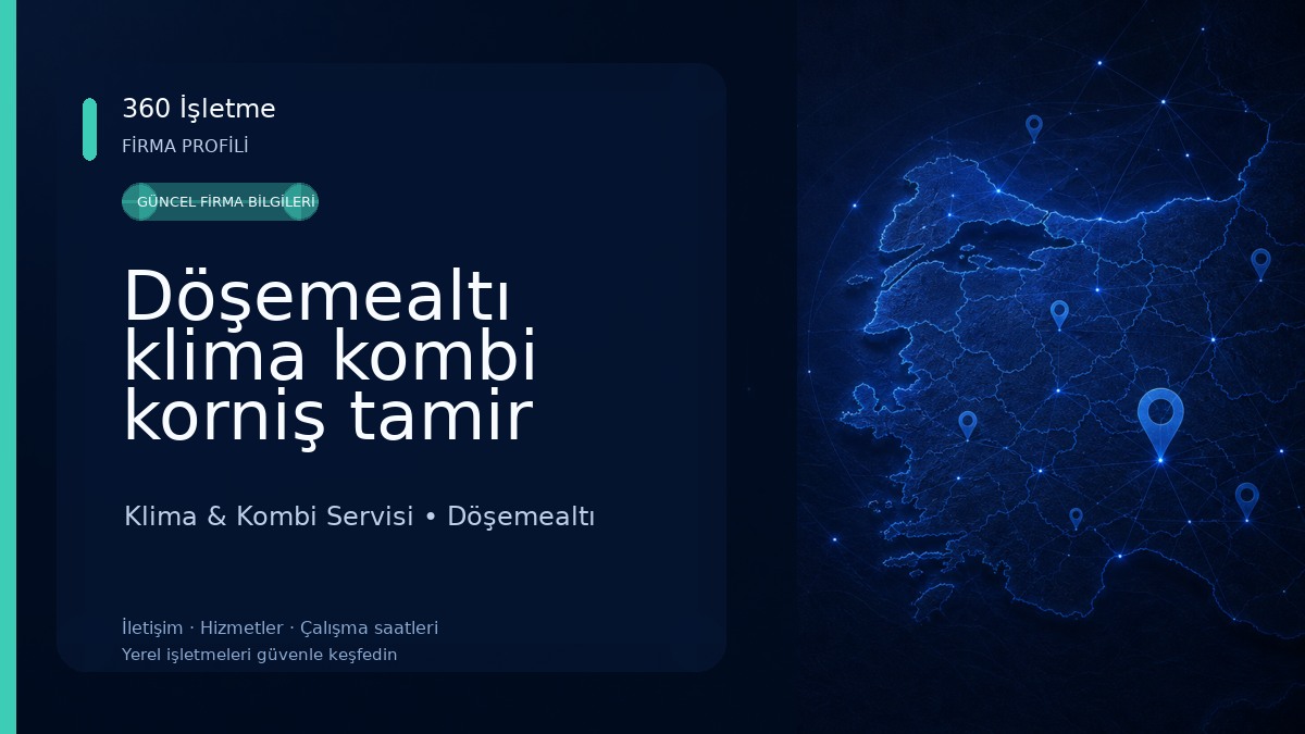 Döşemealtı klima kombi korniş tamir bakım Klima & Kombi Servisi
