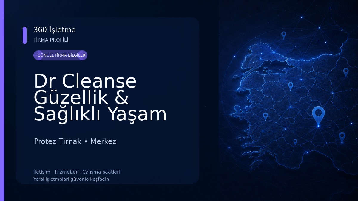 Dr Cleanse Güzellik & Sağlıklı Yaşam Merkezi - Kars Şubesi Protez Tırnak