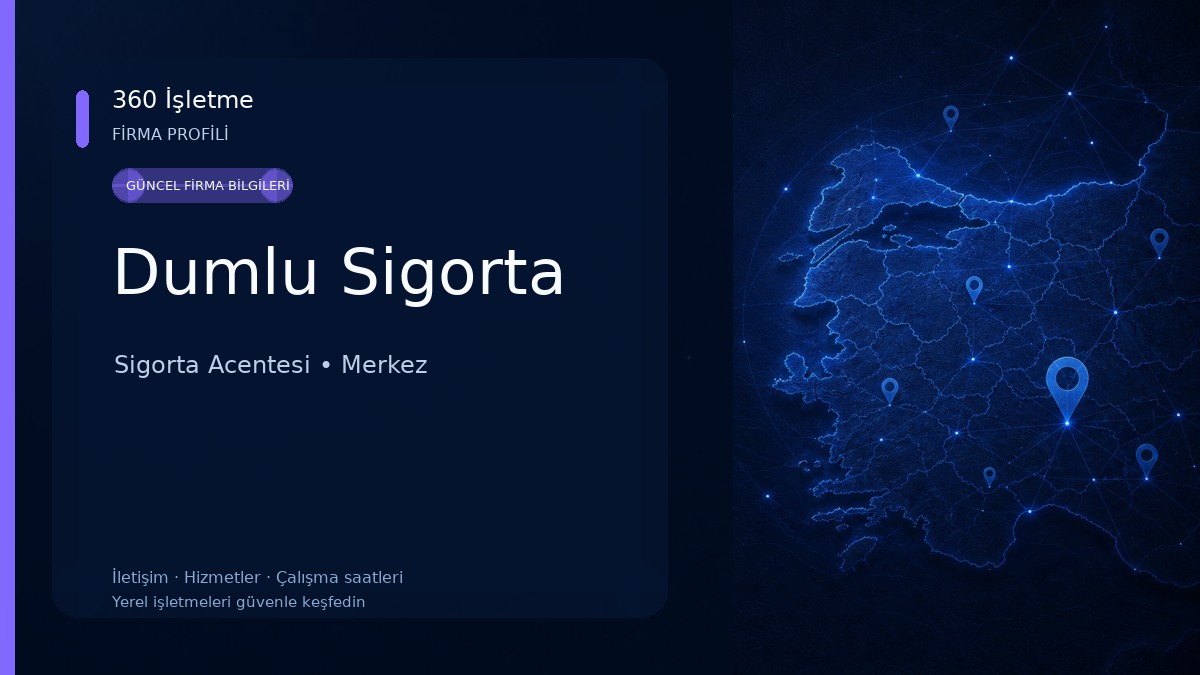 Dumlu Sigorta Sigorta Acentesi