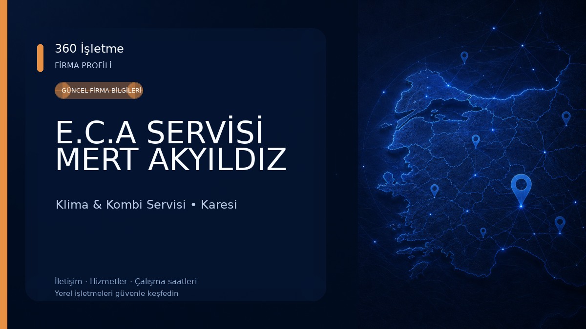 E.C.A SERVİSİ MERT AKYILDIZ