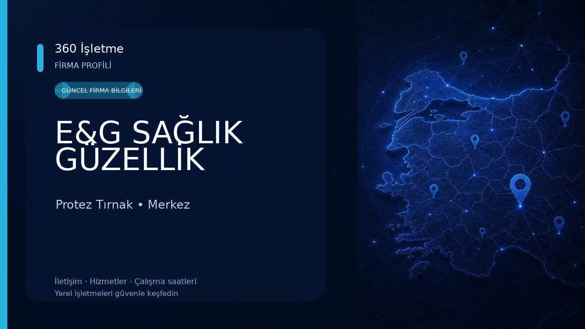 E&G SAĞLIK GÜZELLİK Protez Tırnak