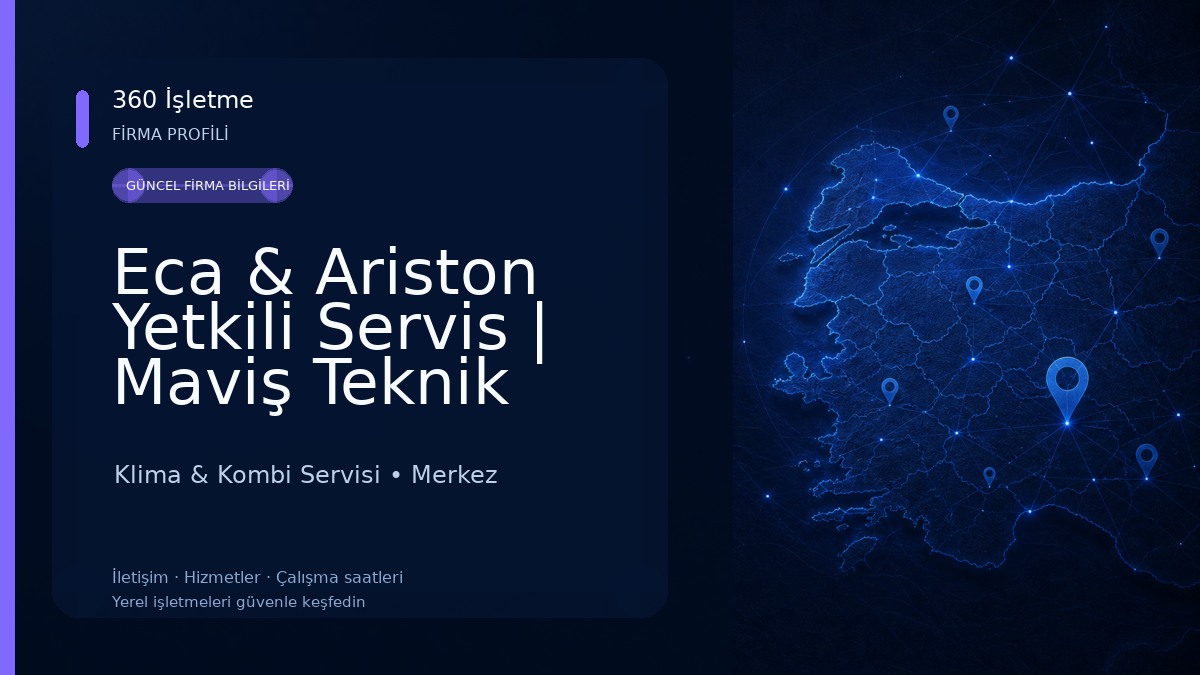 Eca & Ariston Yetkili Servis | Maviş Teknik Soğutma