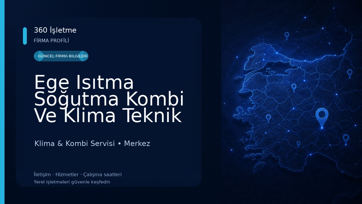 Ege Isıtma Soğutma Kombi Ve Klima Teknik Servis(ALARKO CARRİER YETKİLİ SERVİSİ) Klima & Kombi Servisi