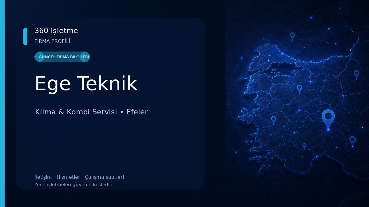 Ege Teknik Klima & Kombi Servisi