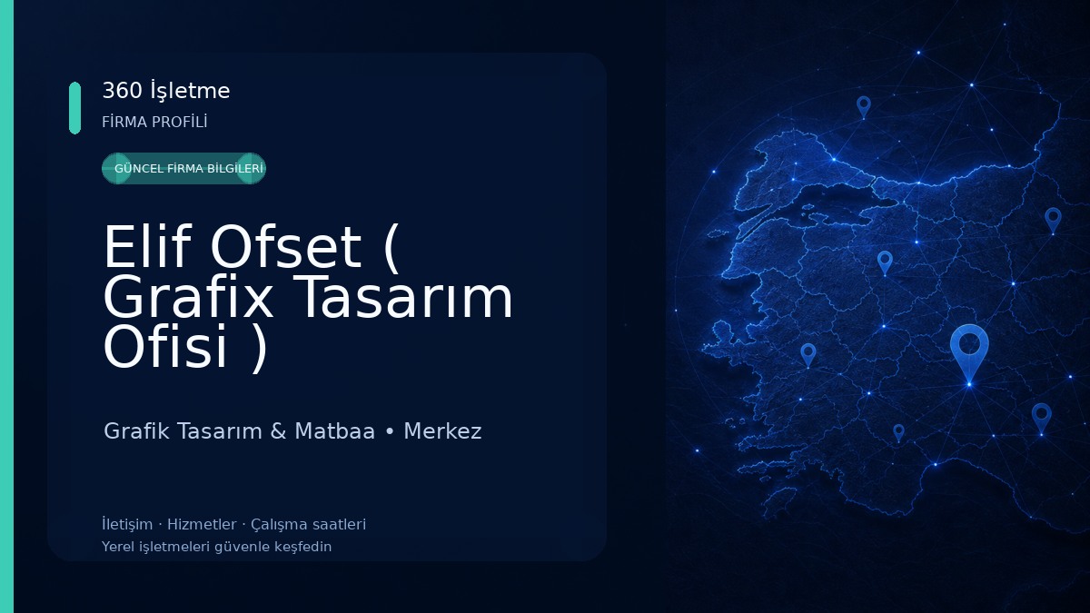 Elif Ofset ( Grafix Tasarım Ofisi )