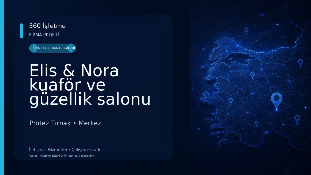 Elis & Nora kuaför ve güzellik salonu