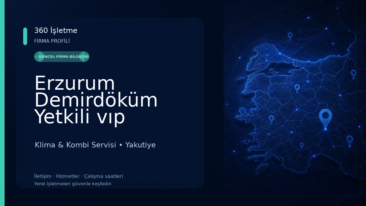 Erzurum Demirdöküm Yetkili vıp Servisi Klima & Kombi Servisi