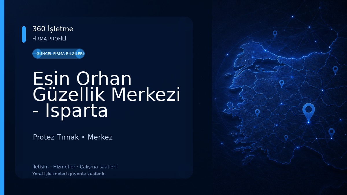 Esin Orhan Güzellik Merkezi - Isparta Güzellik Salonu | Isparta Lazer Epilasyon | Isparta Cilt Bakımı Protez Tırnak
