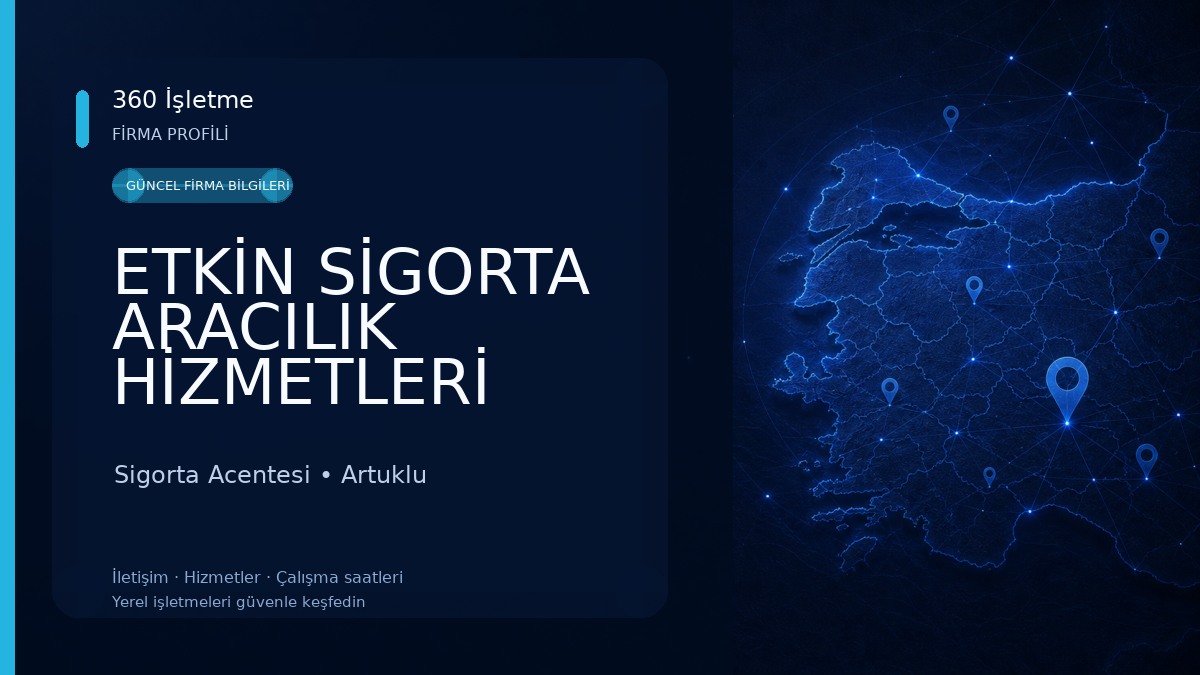 ETKİN SİGORTA ARACILIK HİZMETLERİ Sigorta Acentesi