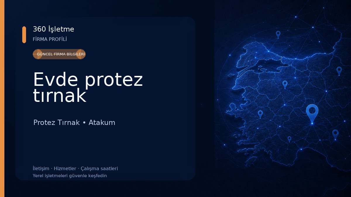 Evde protez tırnak