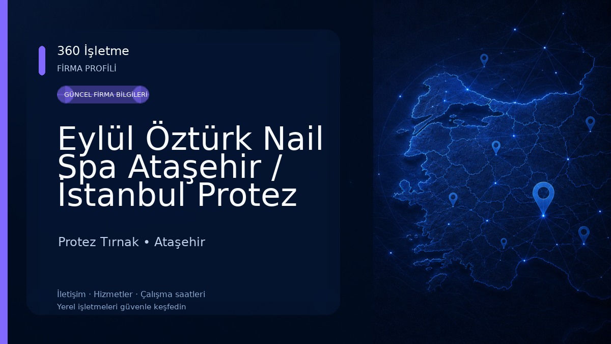 Eylül Öztürk Nail Spa Ataşehir / İstanbul Protez Tırnak