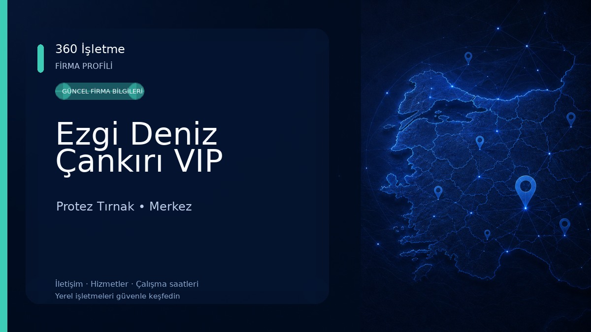 Ezgi Deniz Çankırı VIP Protez Tırnak