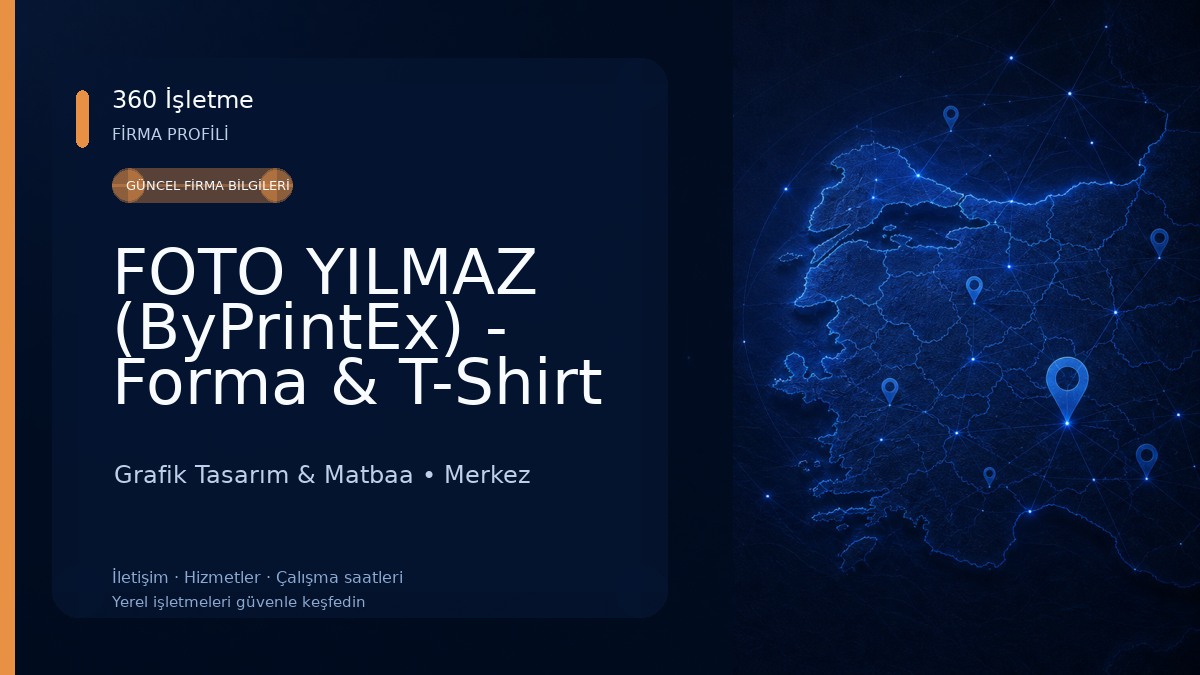FOTO YILMAZ (ByPrintEx) - Forma & T-Shirt Baskı