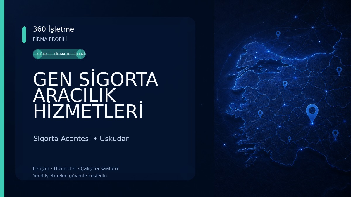 GEN SİGORTA ARACILIK HİZMETLERİ Sigorta Acentesi