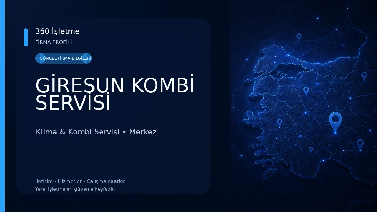 GİRESUN KOMBİ SERVİSİ