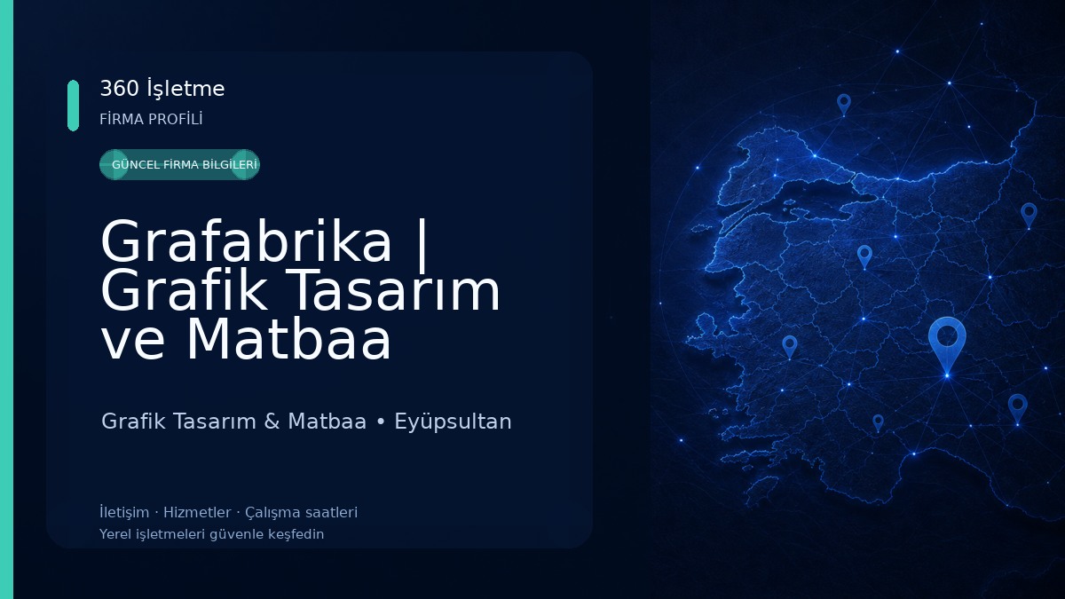 Grafabrika | Grafik Tasarım ve Matbaa Grafik Tasarım & Matbaa