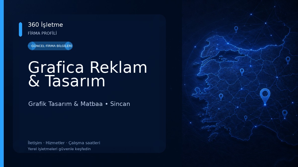 Grafica Reklam & Tasarım Grafik Tasarım & Matbaa