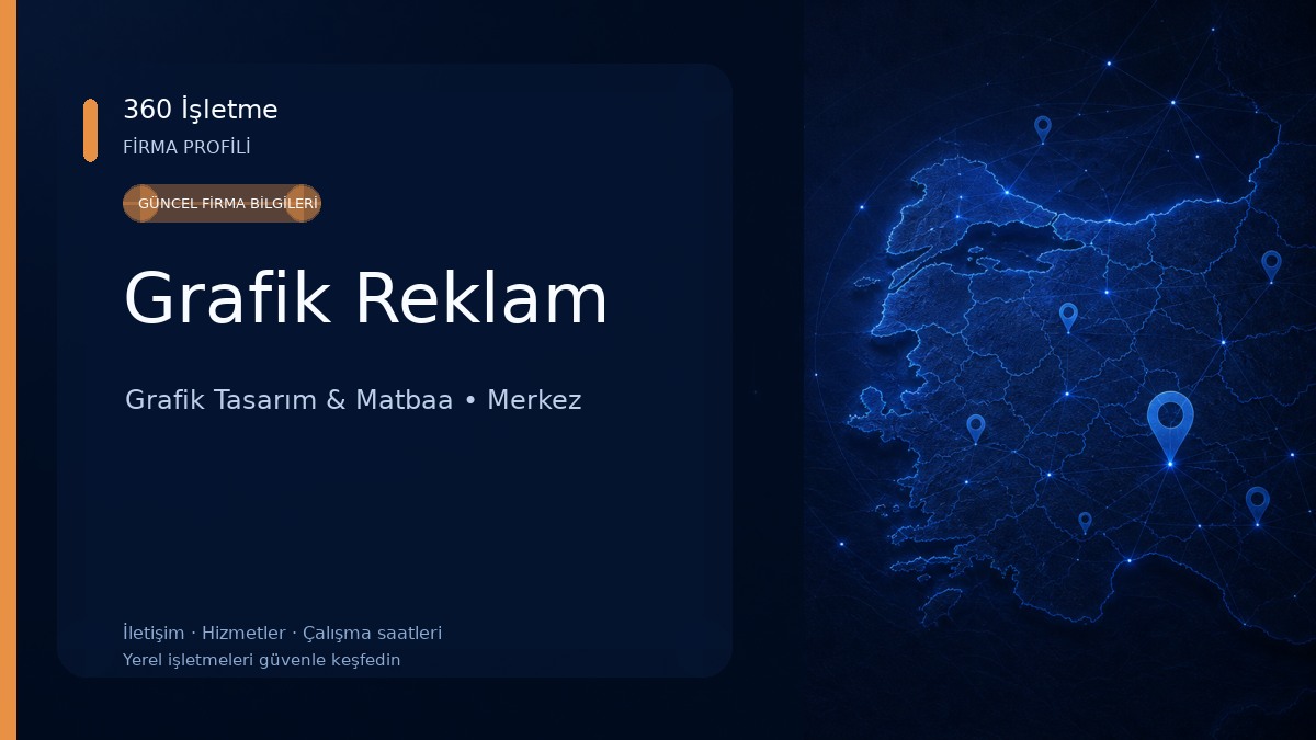 Grafik Reklam Grafik Tasarım & Matbaa